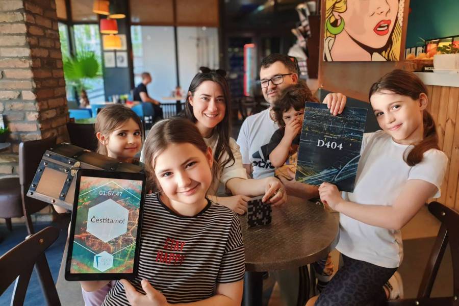 Escape room Potraga za Blagom — Door 404 Novi Sad, scena 2