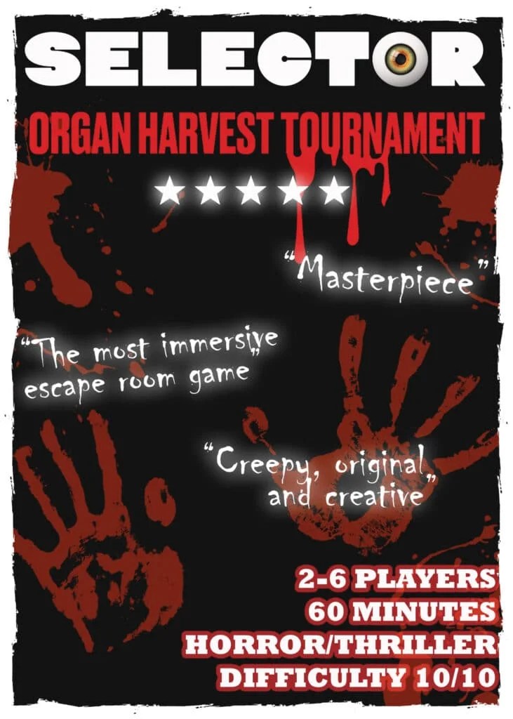 Poster escape room igre Selektor