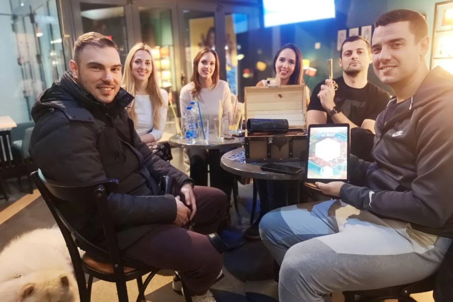 Soba Potraga za Blagom — escape room Door 404 u Novom Sadu