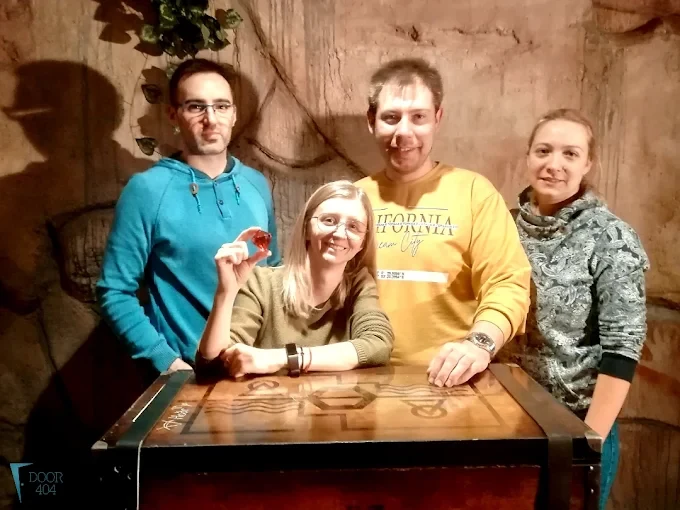 Escape room Kutija Izgubljenih Legendi — Door 404 Novi Sad, scena 11