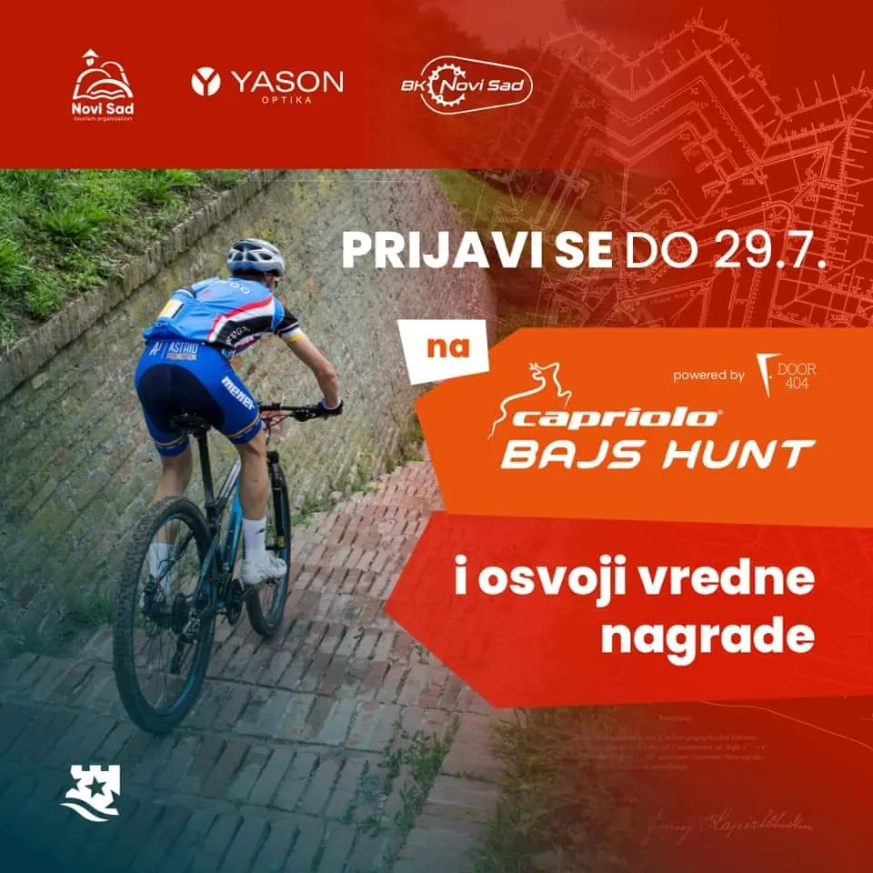 Najava prijava za Capriolo Bajs Hunt uz Turističku organizaciju Novog Sada i Yason optiku