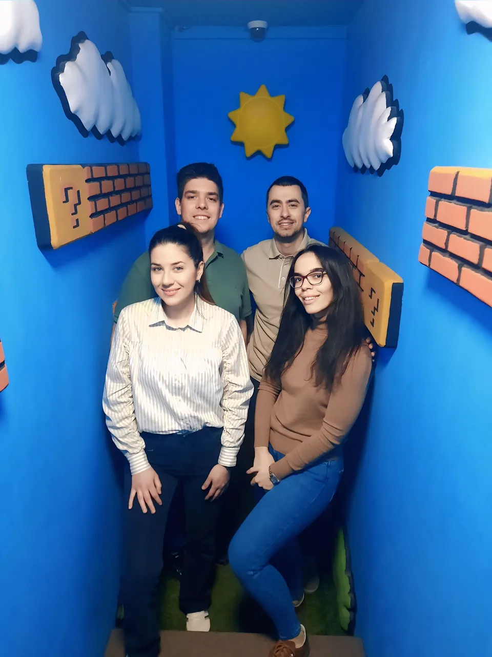 Kolege posle escape room igre na team buildingu u Door 404 Novi Sad